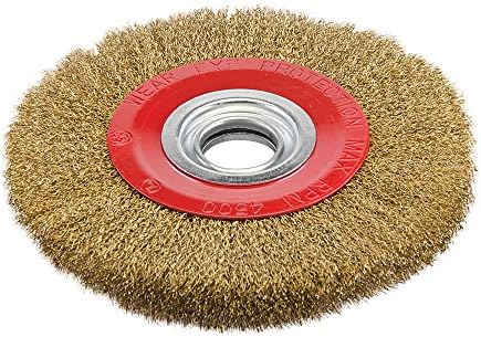 Silverline 224516 Brassed Steel Wire Wheel 150 x 32 mm