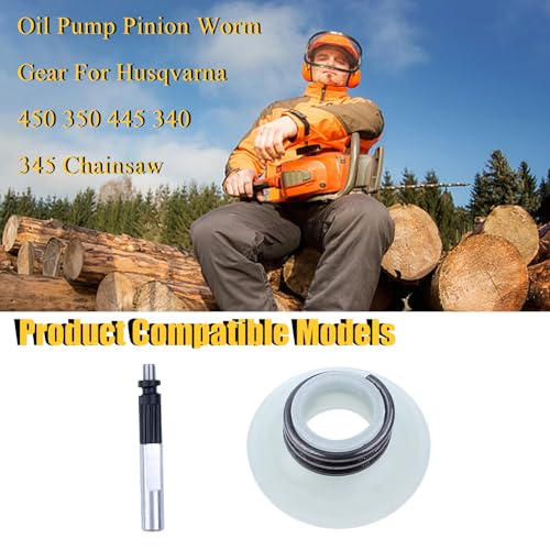 HAISHINE Ölpumpe Ritzel Schneckengetriebe für Husqvarna 450 350 445 340 345 Accessoires # 503931801