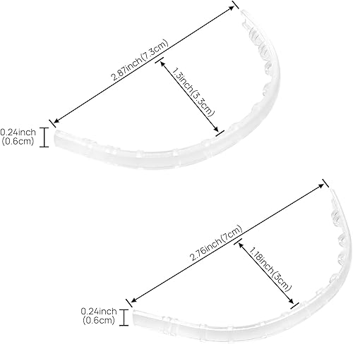 Miniatura 3 de Obrush Fundas cómodas con clip para aparatos ortopédicos protector bucal de ortodoncia para aparatos ortopédicos protector de labios cubierta de
