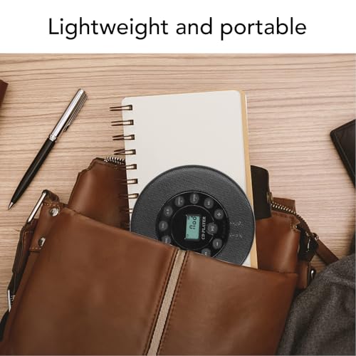 Portable CD Player with Speakers, Rechargeable Walk Man CD Player for Car, Compact Anti Skip Walk Man CD Player, Discman CD Player,Burn CD to USB Flash Drive, Disc CD