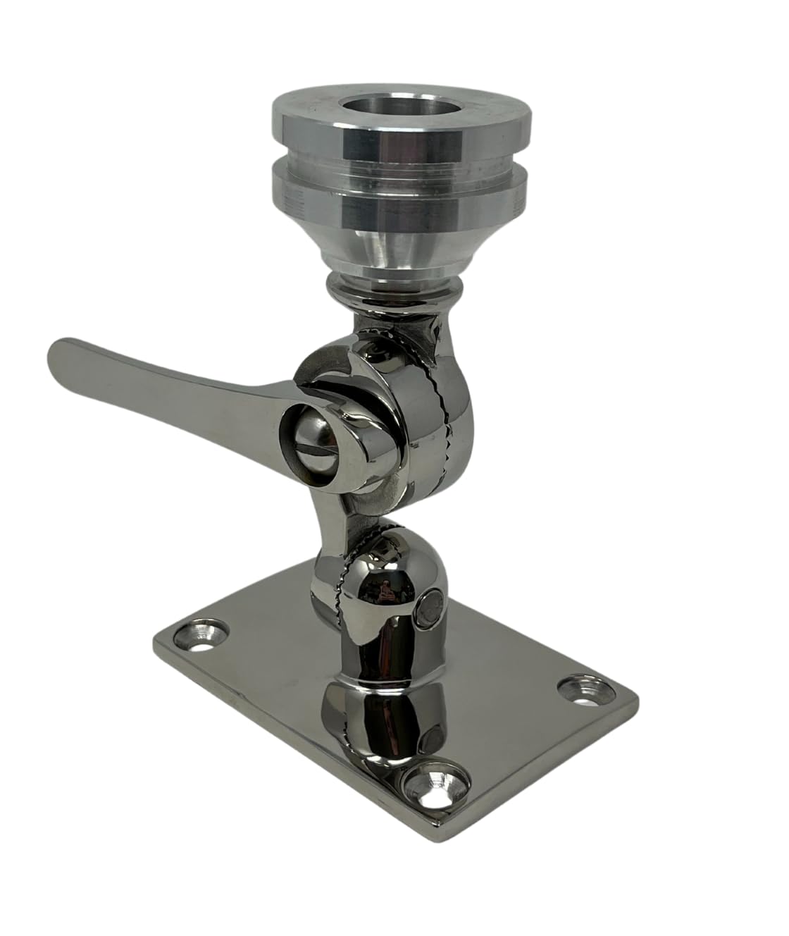 Support fixe réglable de qualité marine pour mini antenne Starlink – Base plate parfaite pour bateaux, yachts, voiliers et chalutiers (LM-SMINI-HDBRK)