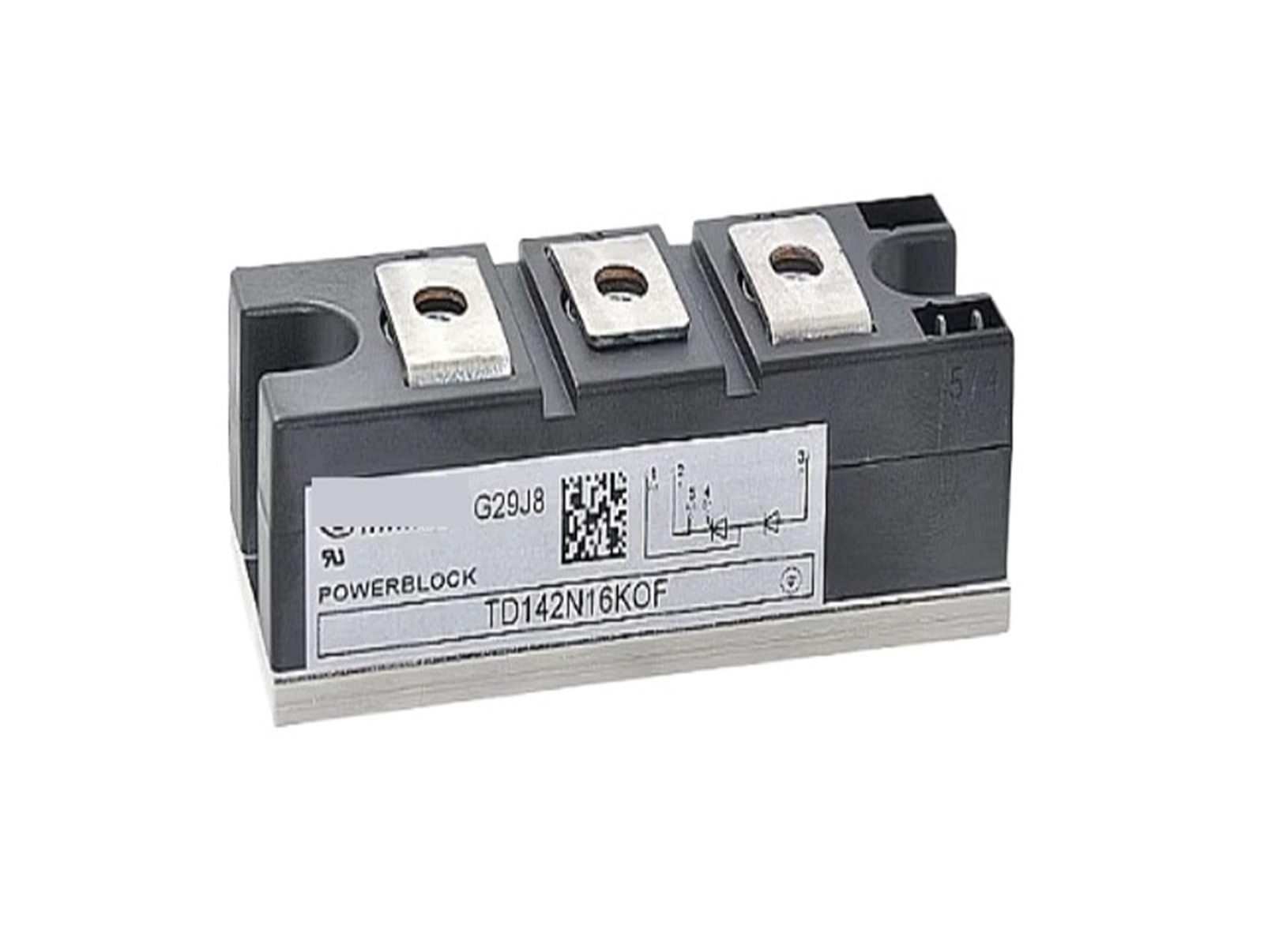 Module TD142N18KOF pour remplacer vos thyristors industriels défectueux 142A