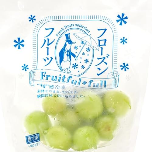 冷凍フルーツ 山形県産 シャインマスカット 6袋入り (ぶどう/1袋 100g/冷凍品) 国産 個包装 フローズンフルーツ フルフル 無添加 無着色 果物 フルーツ お取り寄せ