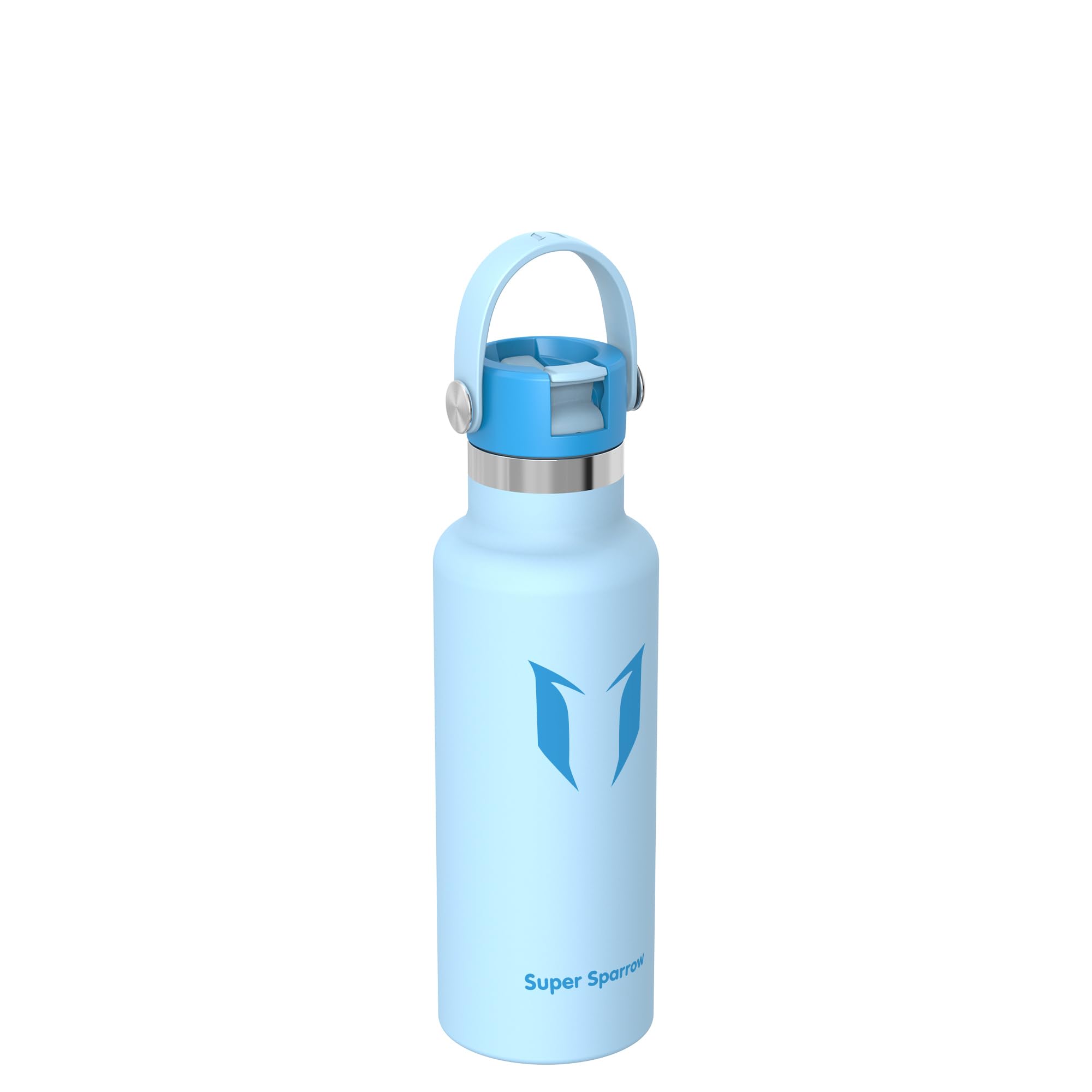 Super Sparrow Borraccia Termica, Acciaio Inox Bottiglia Termica - 350ml, 500ml, 750ml, 1L, 1.2L - Senza BPA Borracce, Borraccia Bambini per Scuola, Sport, Campeggio, Yoga, Palestra, Ciclismo