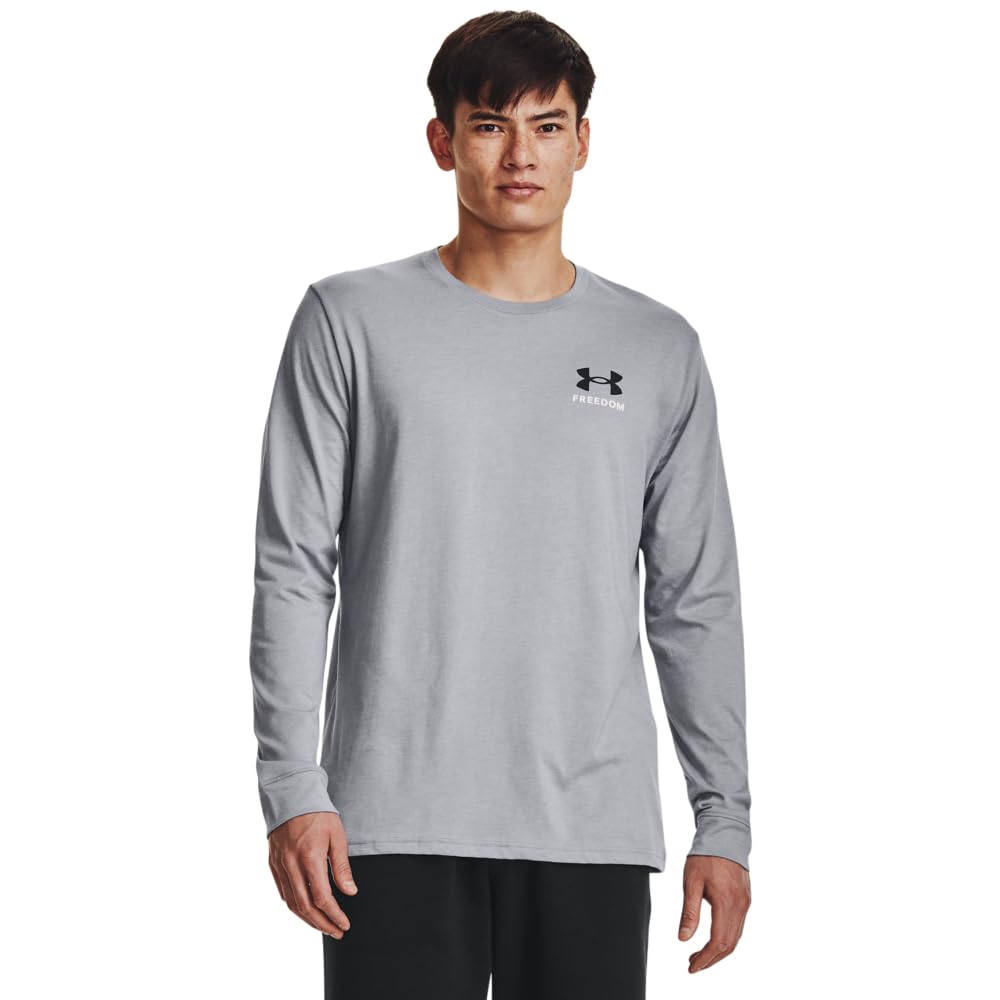 Under Armour Mens Freedom Flag Long Sleeve T-Shirt