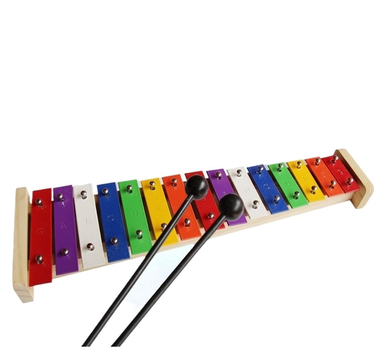 xilofono Strumento A Percussione Colorato 15 Toni Pianoforte In Alluminio 15 Toni Glockenspiel Adatto A Principianti E Studenti