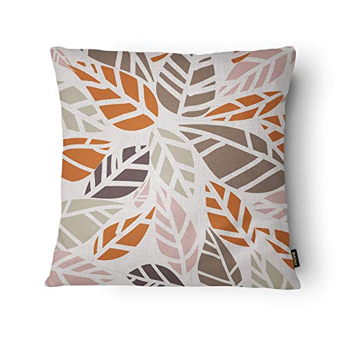 Kit Com 4 Capas Para Almofadas Elegance Laranja Belchior Uniq