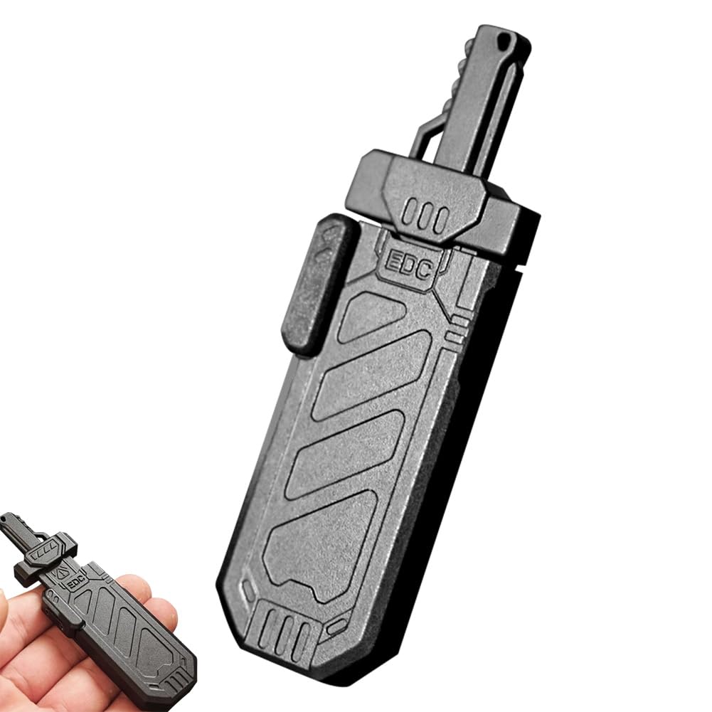 Magnetic Sword Fidget Slider, Premium Metal Mechanical EDC Push Toy with Unique Haptic Feedback, Smooth Sensory Stress & Anxiety Relief Gadget, Portable Desk Fidget Gift for Adults, Men & Teens