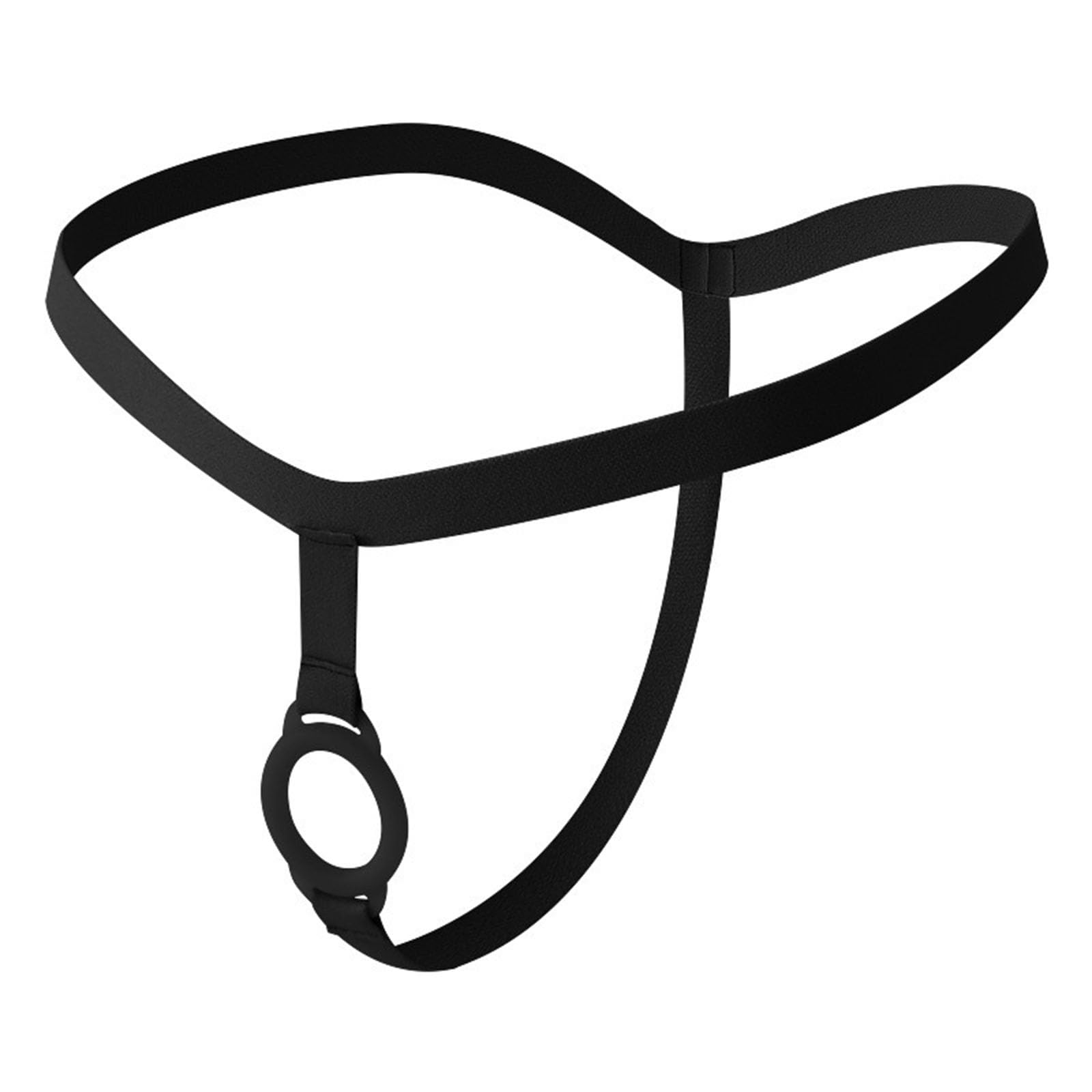 Freebily Tanga Hombre Tipo Bikini Anillo Pene Silicona Suspensorio