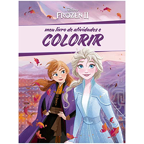 MEU LIVRO DE ATIVIDADES E COLORIR FROZEN 2 POP