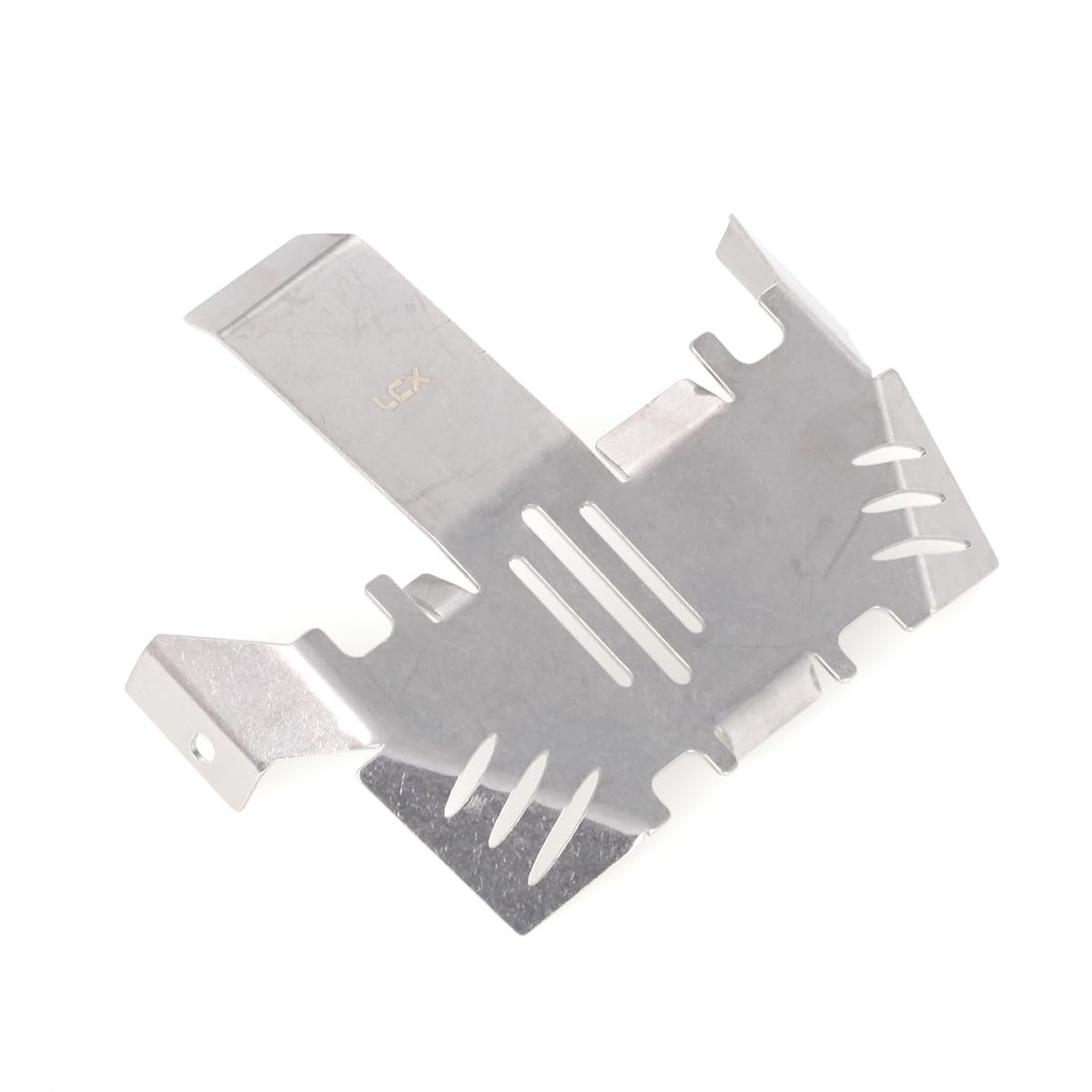 LCX Racing 1/10th RC Crawler Car Stainless Steel Center Skid Plate Guard Armor Skid Plate Protector for TRX4 2021 TRX6 - Image 2
