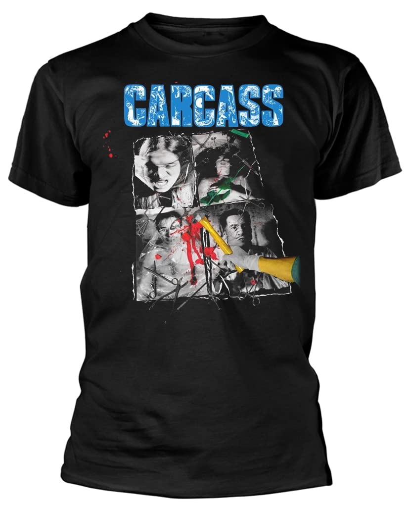 Razamataz Carcass 'Necroticism' (Black) T-Shirt (Medium)