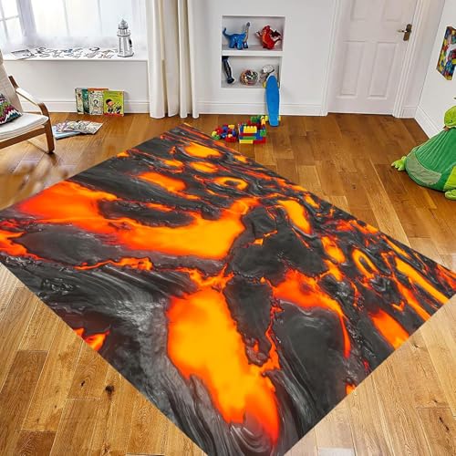 Tapis de zone anti-glisse avec support caoutchouc pour sécuriser votre salon - 4