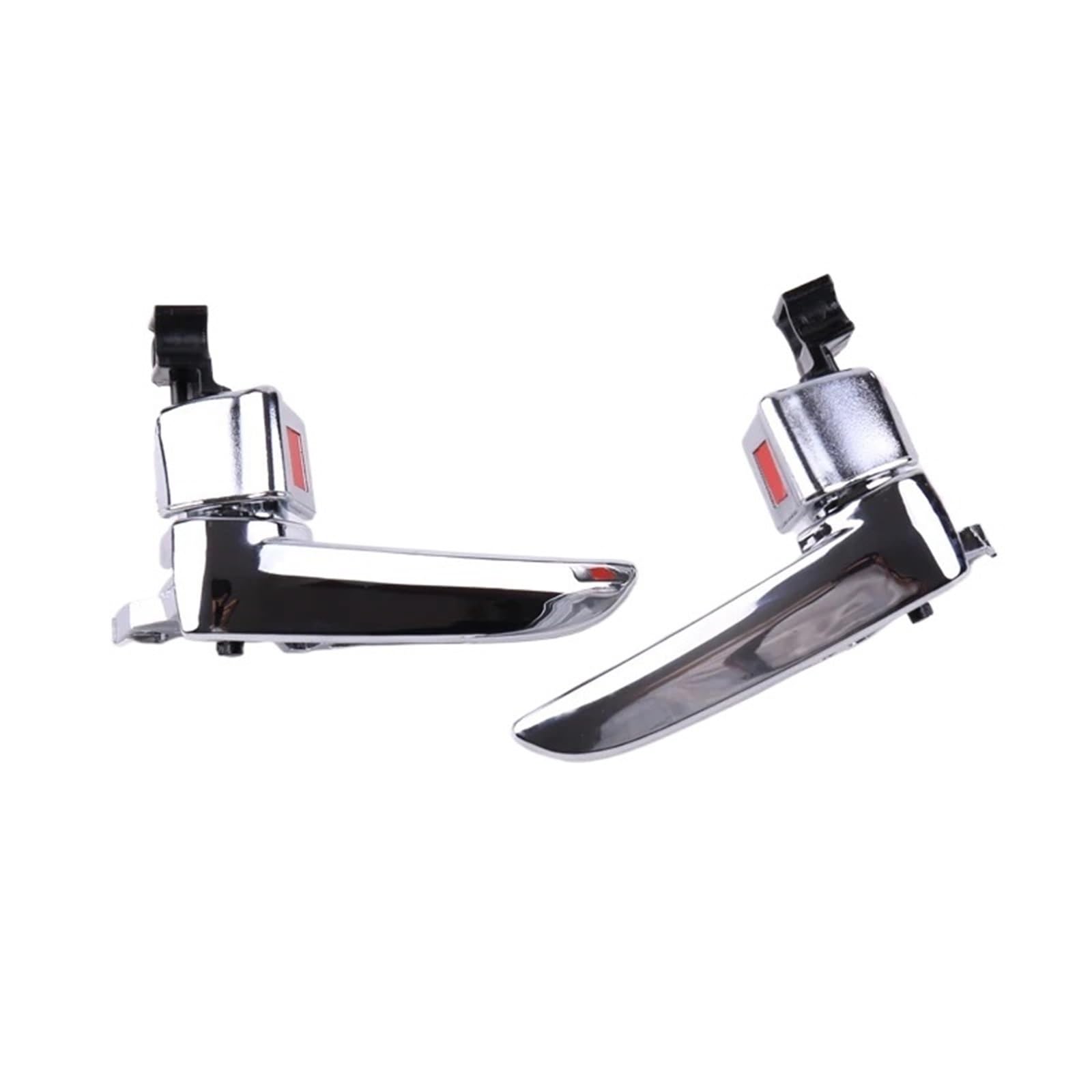 Btnuahq Car Door Handle Interior Interior Inner Door Handle Chrome Silve for Mazda 6 2003 2004 2005 2006 GG GY GR1L-58-330 GR1L-59-330 Car Inside Door Handle