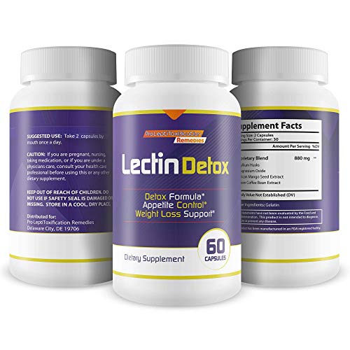 Lectin Detox - Colon Cleanser & Detox for Weight Loss - Detox Cleanse Detox Pills - Reduce Gut Size for A Quick Slim… - Image 5
