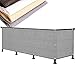Produktbild ERPENG Windschutz 1x3m Leicht Transparent Wind Blende Windschutz Folie mit Montagezubehör atmungsaktiv für Camping Terrasse Balkon Garten Outdoor, Grau