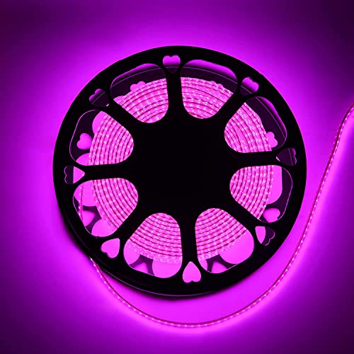 Image of 3014-108 Led Waterproof Strip Rope Pipe Light for False Ceiling Light, Decorative led SMD Roll Light with Adapter (Pink-5 Meter)