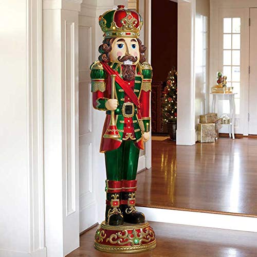 Nutcracker Classic Wood-Look Life-Size 6' Christmas Holiday #TOP1
