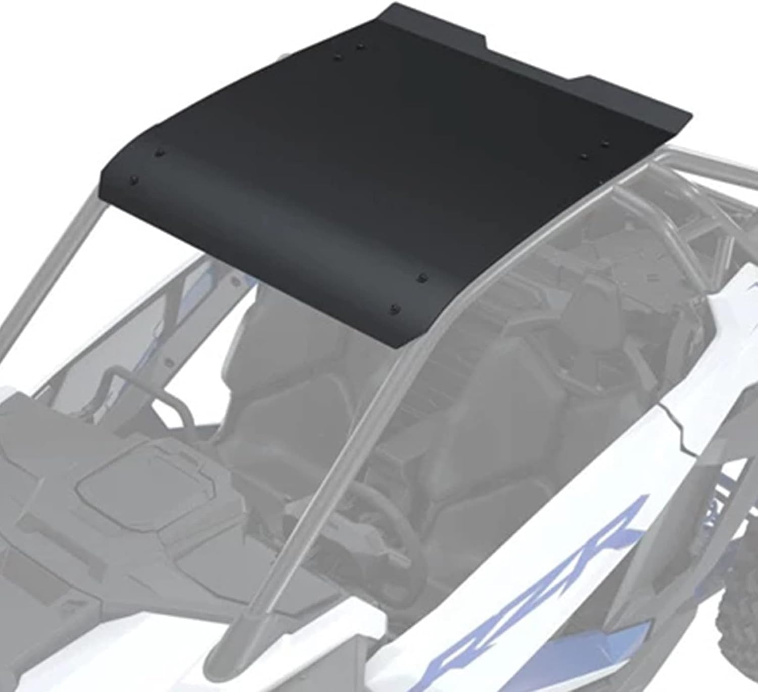 A & UTV PRO Polaris RZR PRO XP / RZR Turbo R 2020-2025 Aluminum Roof, Heavy Duty 2 Seater Hard Top Sun Visor Cover Accessories, Replaces OEM:2883743-458, Black