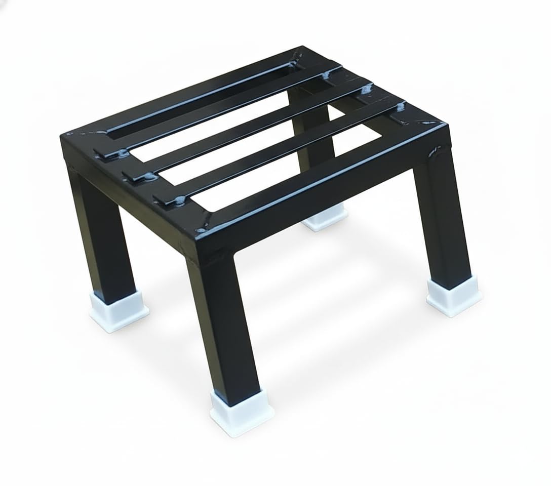 AMRON Iron Matka/Planter Pot Stand for Home Decor Office Garden Balcony Decor Kitchen 10"X10"X6" Inch (1)