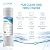 CTO10 5 Micron 2.5" x 10" Carbon Block Water Filter Set – Replacement Cartridges for Whole House and Under Sink Systems, Universal Standard Size (4, 10 x 2.5)
