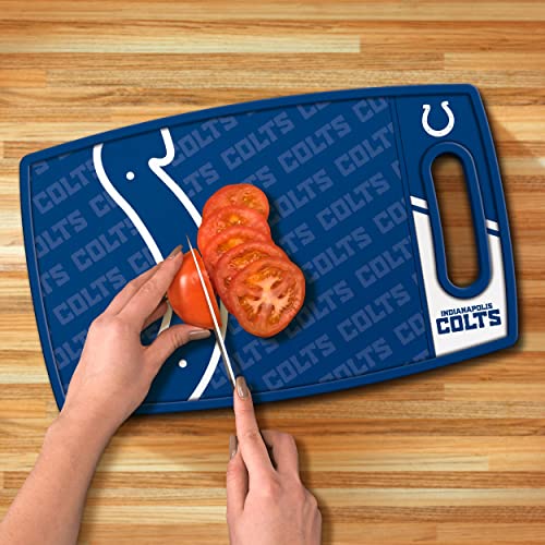 Image of YouTheFan NFL Indianapolis Colts Logo Series Cutting Board