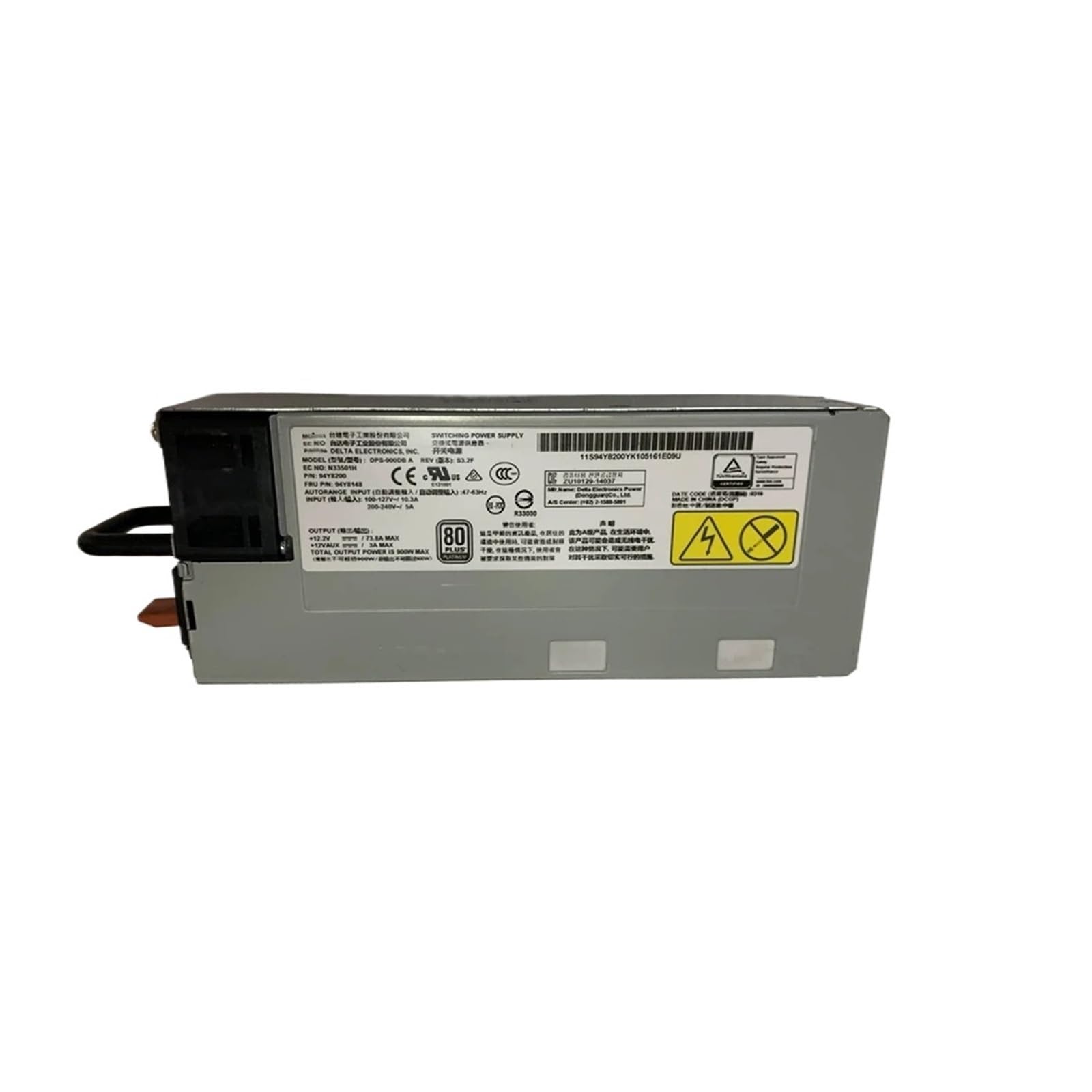 BALYDLUL Power Supply X3550 M5 900W DPS-900DB 94Y8148 94Y8147 94Y8200