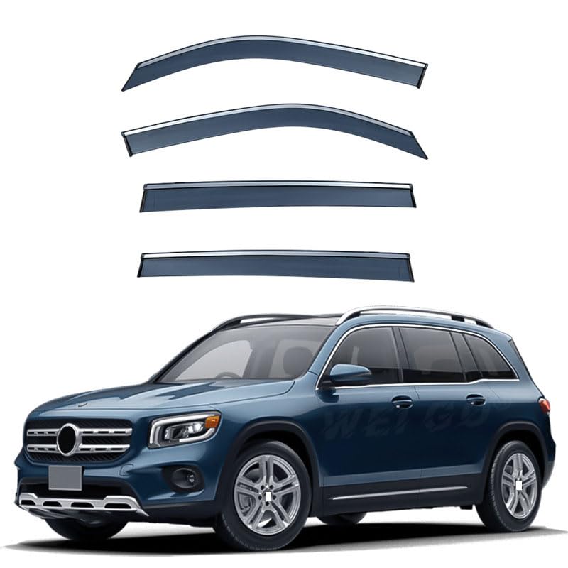 Déflecteurs de vent Mercedes GLB X247 : pare-pluie aérodynamique