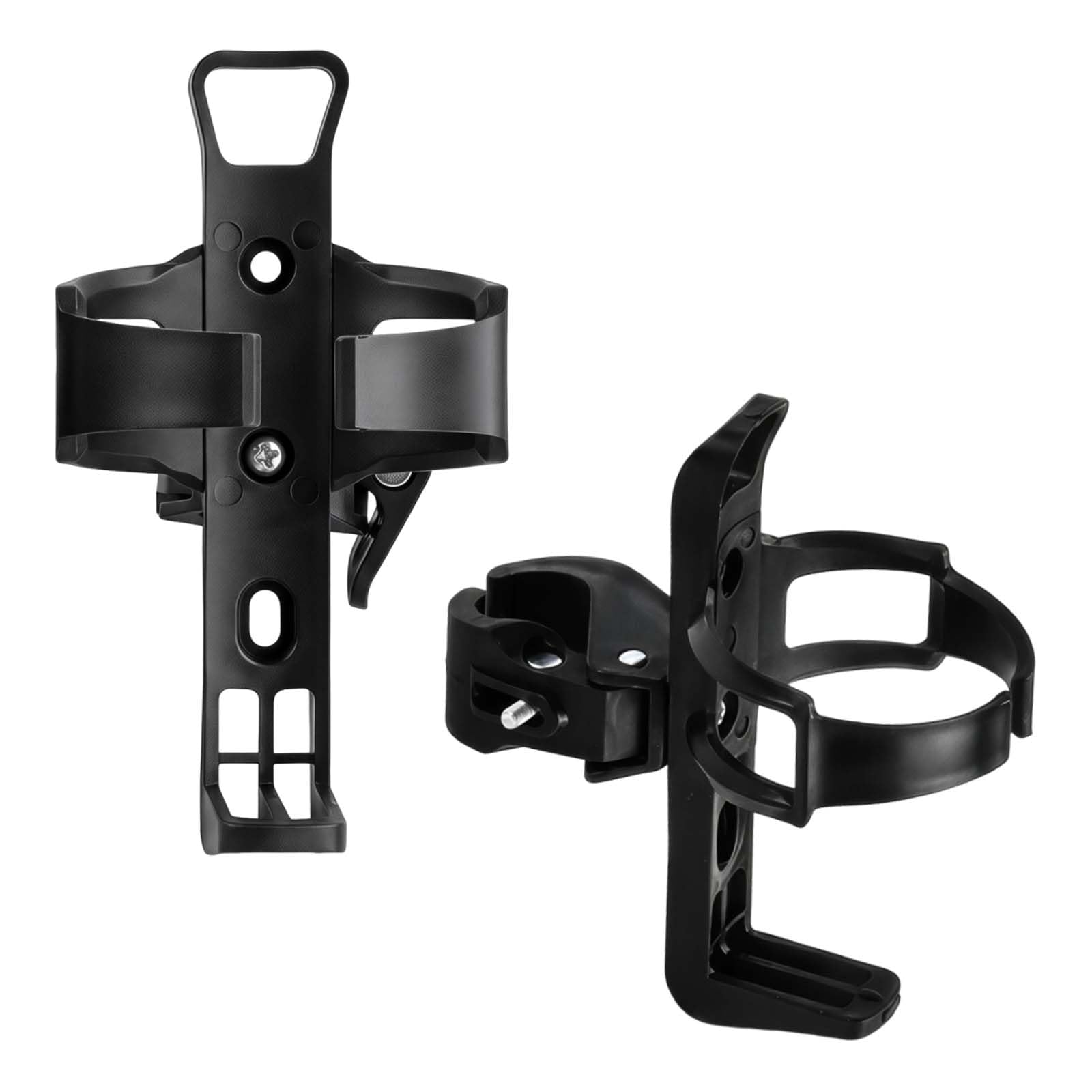 2 Pack Bike Water Bottle Holder, 360 Degree Rotatable Bicycle Cup Holder, Lightweight No Tools Required Bike Bottle Cage for MTB, Road, Kids Bikes