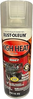 Rust-Oleum Automotive 260771 11-Ounce 2000 Degrees High Heat Spray, Gloss Clear
