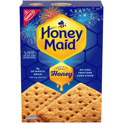 Honey Maid, Graham Crackers, Lunch Snacks, 14.4 Ounce