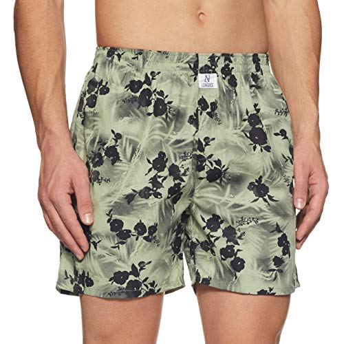 Image of Longies Men's Cotton Printed Regular Boxer Shorts