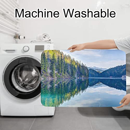 Badematten Set 3 Teilig,Toilettenmatte Set,3Er Badgarnitur Badezimmer Matte Set Dusch Bade Matte Vorleger Teppich 3D… – Bild 7