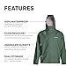 Grundens Men’s Neptune Commercial Fishing Jacket | Waterproof, Adjustable, Green, X-Small