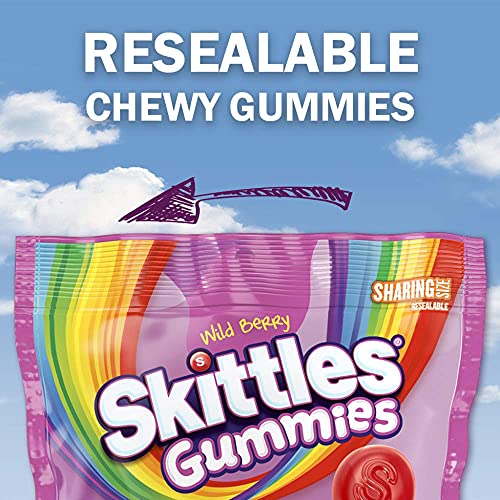 Skittles Wild Berry Gummy Candy, 12 Oz Sharing Size Bag Pack Of 2 #TOP3