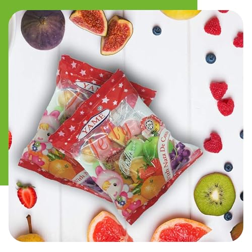 YAME JELLY MIXED BAGS 700g-24.6oz (Pack de 3) con Nata de Coco miniatura 5