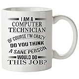 Computer Technician Mug 11 Oz - Computer Technician Gifts - Unique Coffee Mug, Coffee Cup #02