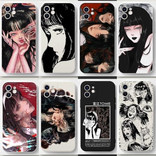 Amazon.co.jp: 伊藤潤二 川上富江 スマホケース ホラーアニメ