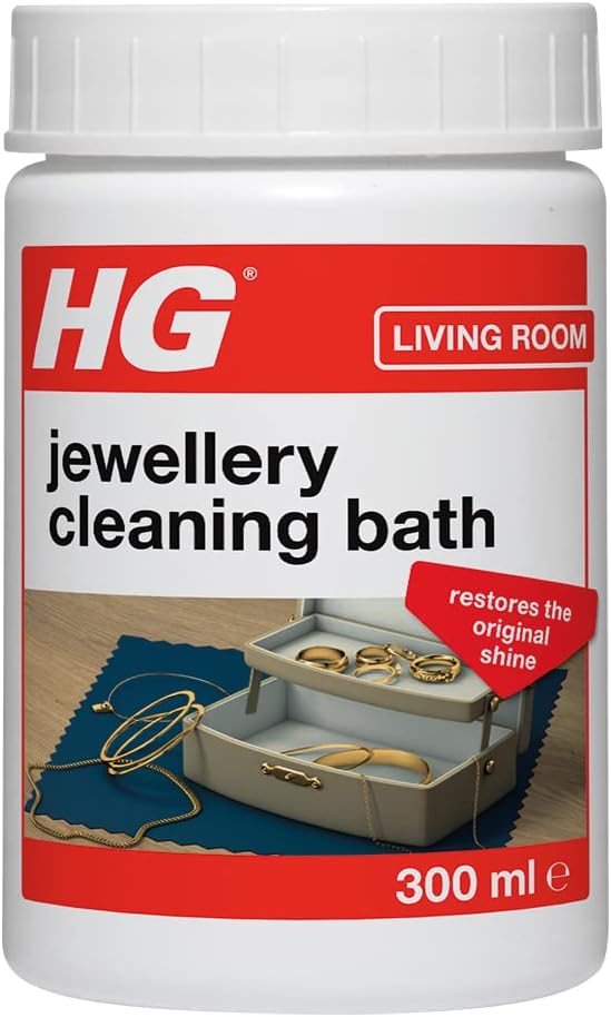 HG Jewellery Cleaning Bath, Jewellery Cleaner for Gold, Silver & Fine ...