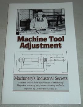 Paperback Machine Tool Adjustment Book