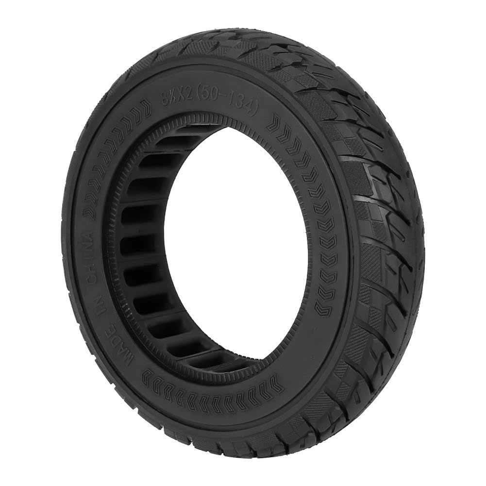 Pneu 8,5 x 2 50-134 en caoutchouc sans chambre à air compatible avec trottinette électrique inokim Light 2 Roue de rechange 9/8" Noir