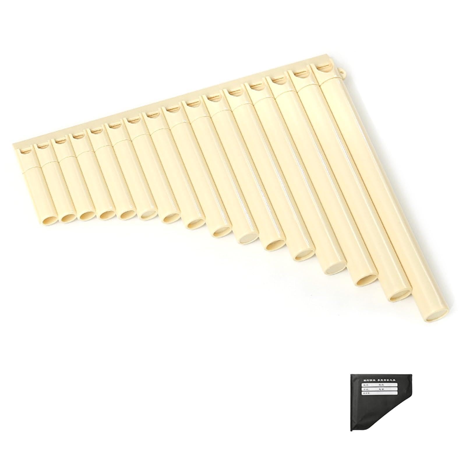 XuQiZZpp Light weight C Tone Pan Flute Chinese Traditional Musical Instrument Pan Pipes for Beginners with Clear Tone