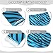 Sletend Girls Blue Tiger Print Leggings Fashion Stretch Pants Comfortable Bottoms Stretchy Tights Pants Yoga Dance Workout 6Y