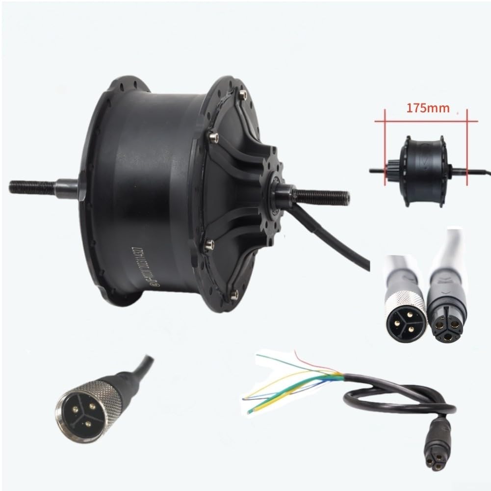 Amazon.com: 48V 1000W Brushless Rear Wheel Hub Motor for Fat Tire