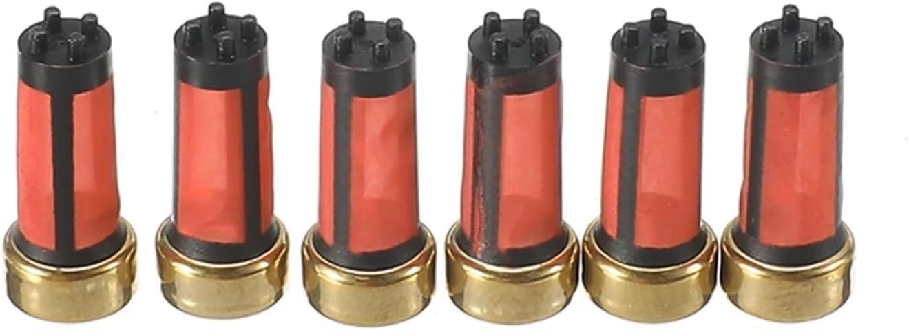 20 Pieces MD619962 Auto Car Petrol Fuel Injector Filter Compatible With Mitsubishi Automobile Spare Parts 14X6X3mm