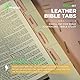 Lederwimpern für die Bibel, Prefdo für Studium, 66 Wimpern für Altes und Neues Testament, für Frauen und Männer