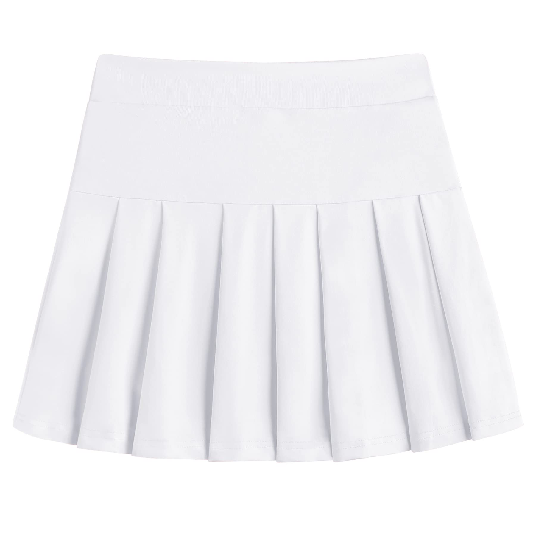 Arshiner Girls Tennis Skirts with Pockets Kids Athletic Pleated Golf Skorts