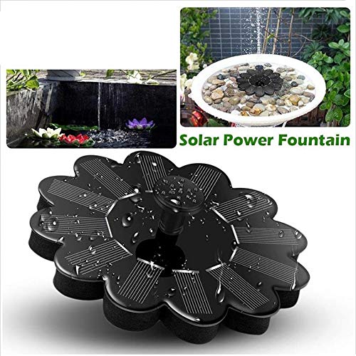 Solar Water Fountain Pump, 1.4W Solar Fountain Watering Kit 180L/H