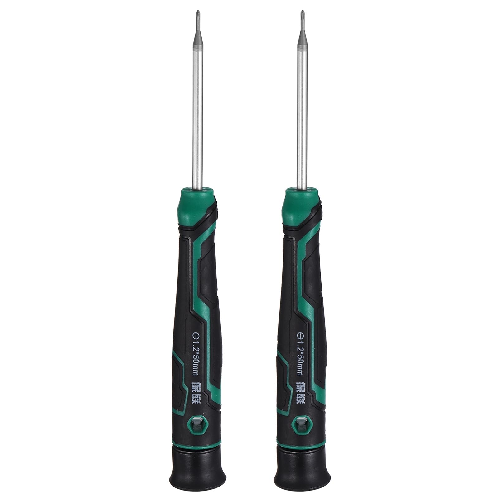 sourcing map 2pcs PH0000 Small Precision Screwdriver 138mm Length Magnetic Phillips Screwdrivers S2 Steel Mini Screw Drivers with Cushion Grip for Eyeglass Watch Computer Laptop Phone