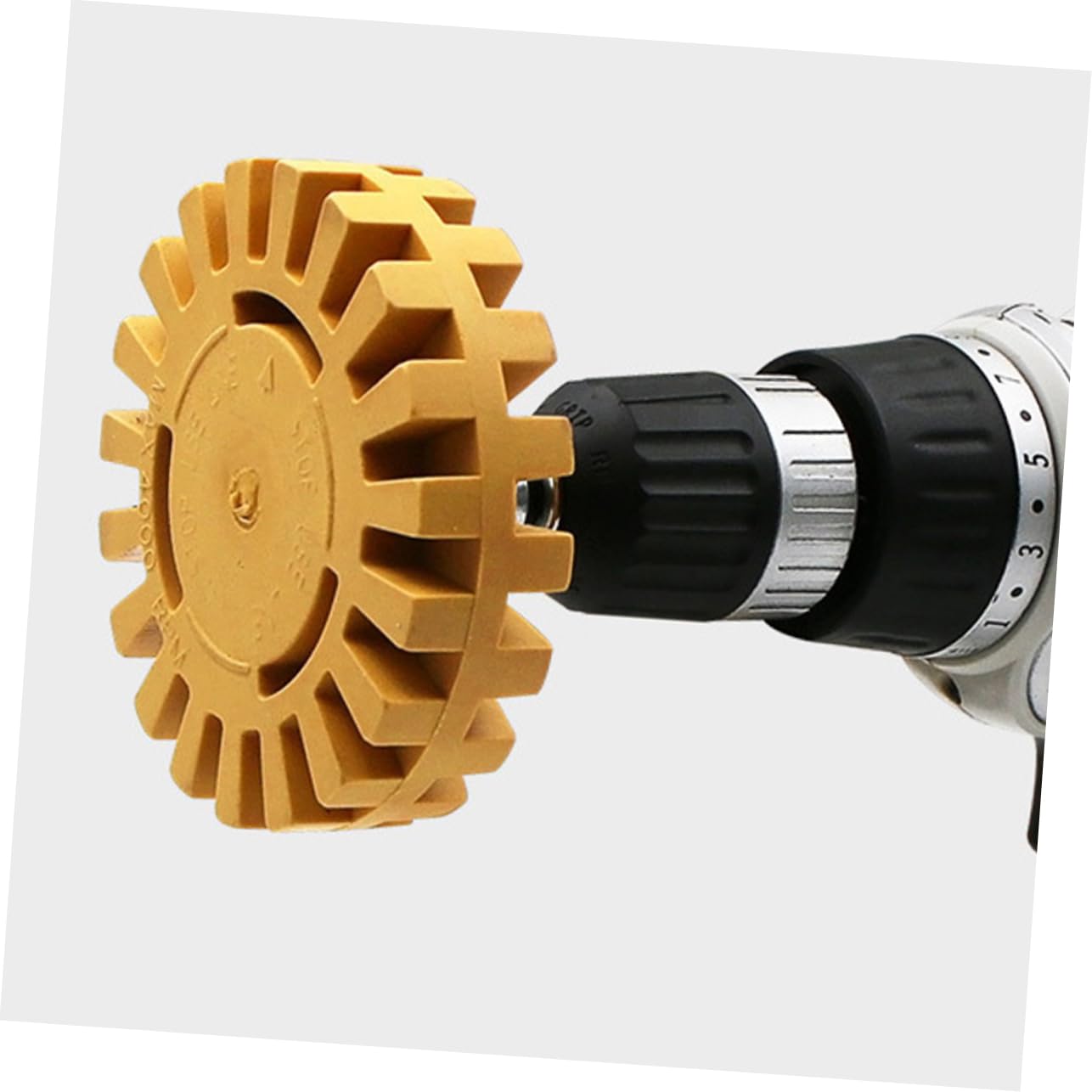 TOPBATHY 4 Set Rimuovere La Ruota Di Gomma Automobile Remover Di Decalcomanie Ruota Per La Rimozione Delle Decalcomanie Dispositivo Di Rimozione Del Nastro Gomma Da Cancellare 2 Pezzi*4